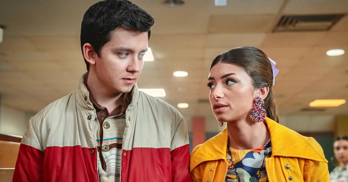 Asa Butterfield & Mimi Keene in Sex Education