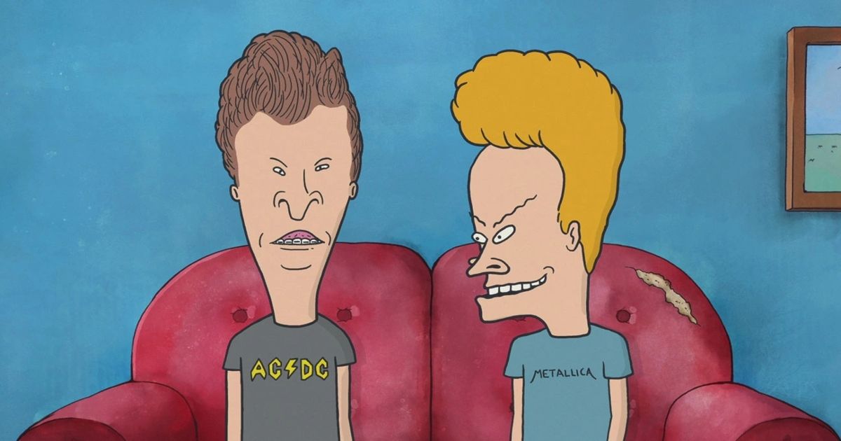 Beavis and Butthead couch