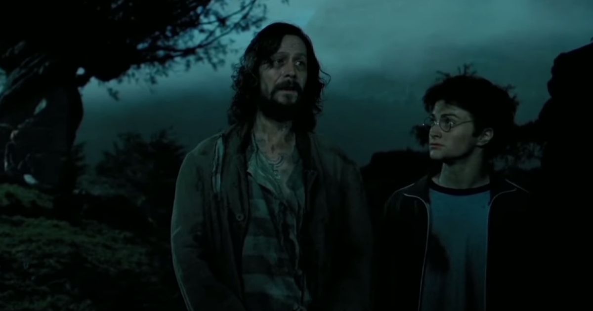 Radcliffe e Oldman em Harry Potter 3