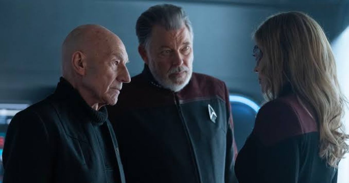 Picard et Riker dans Star Trek : Picard 