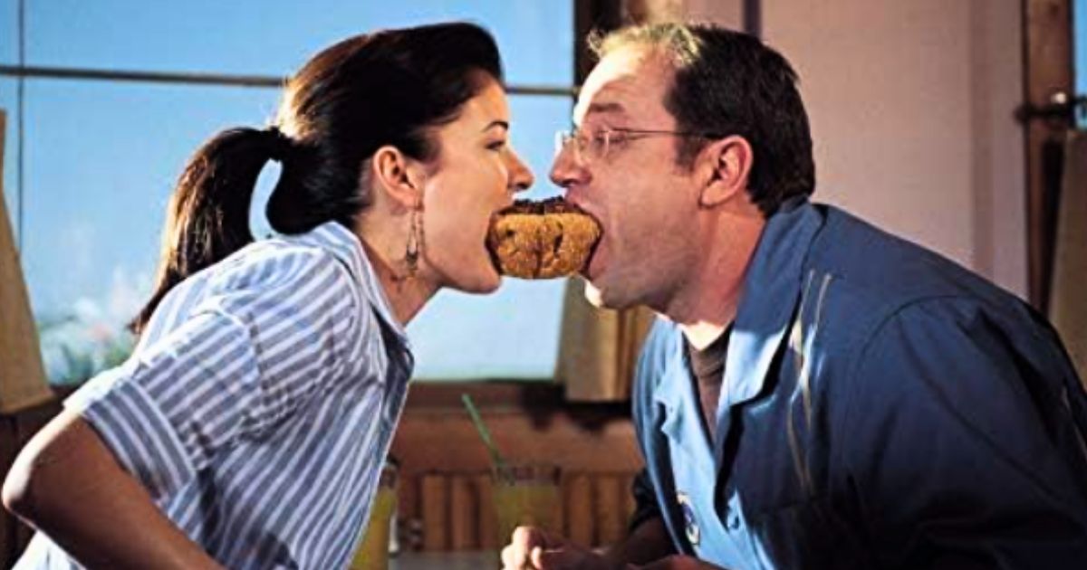 Brent Butt and Gabrielle Miller in Corner Gas (2004)