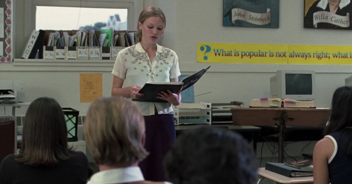 Julia Stiles as Kat in 10 Things I Hate About You