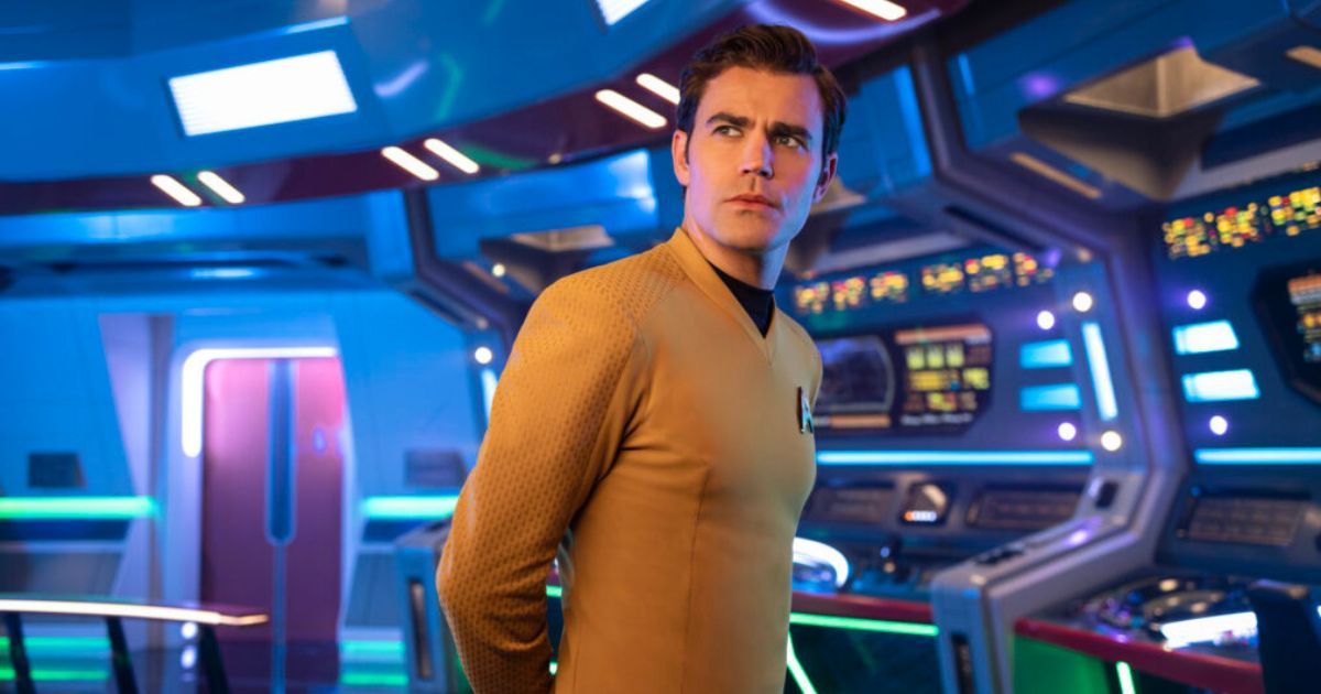 Paul Wesley Capitão Kirk Star Trek: Estranhos Novos Mundos