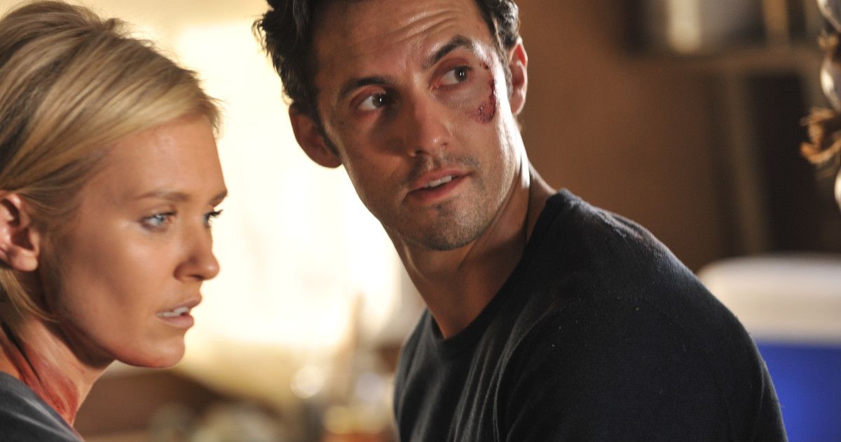 Milo Ventimiglia and Nicky Whelan in Chosen