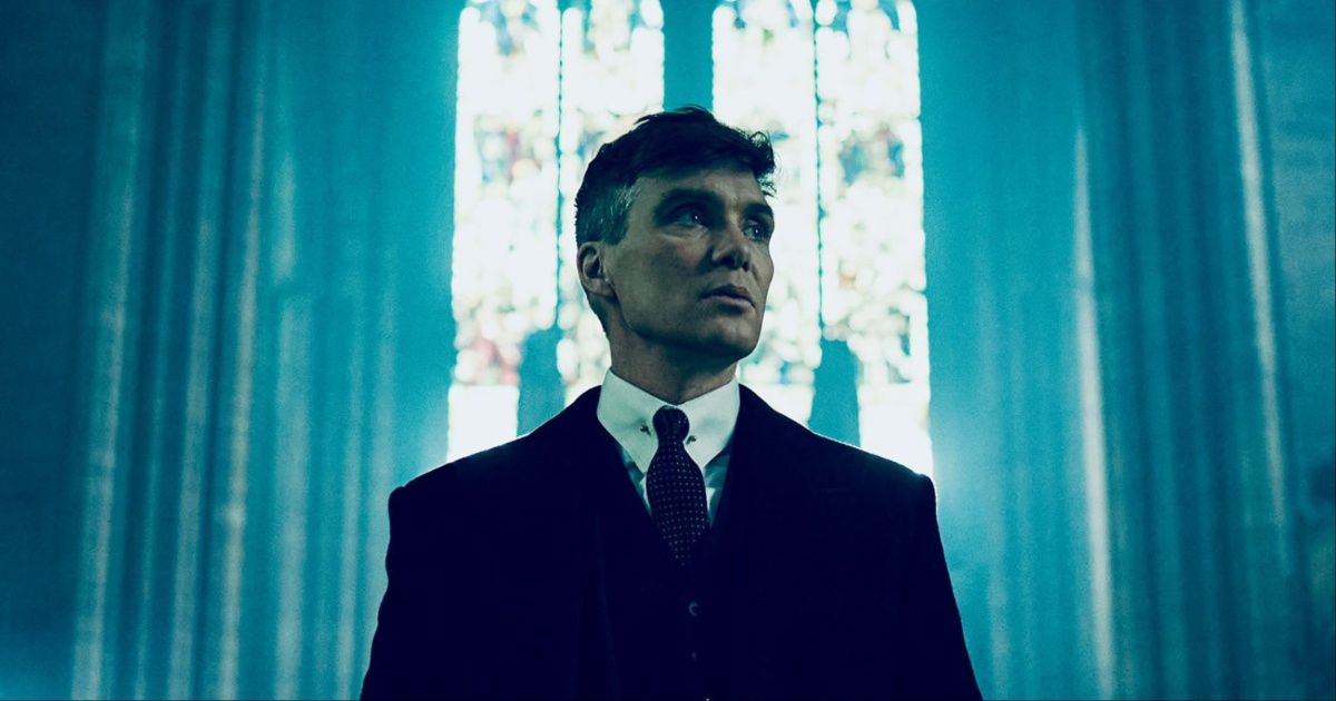 Tommy Shelby watches as his daughter gets taken away in hospital in Peaky Blinders