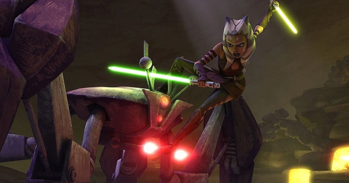 A scene from Clone Wars (Citadel Rescue)