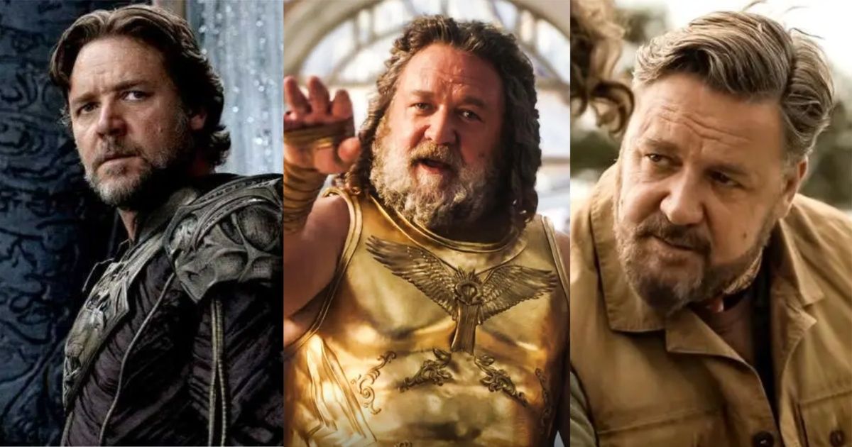 Russell Crowe Comments on Always Playing a Dad in Comic Book Movies