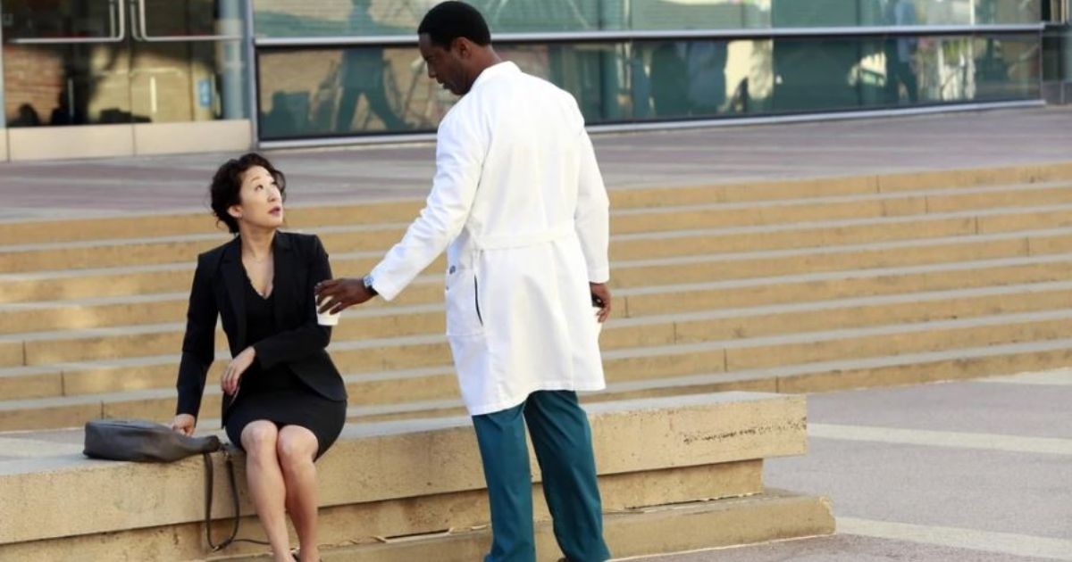 Cristina e Burke na Suíça Grey's Anatomy
