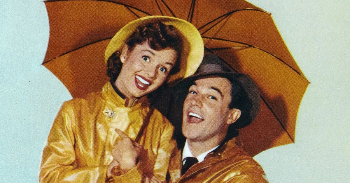 Debbie Reynolds and Gene Kelly for Singin' in the Rain