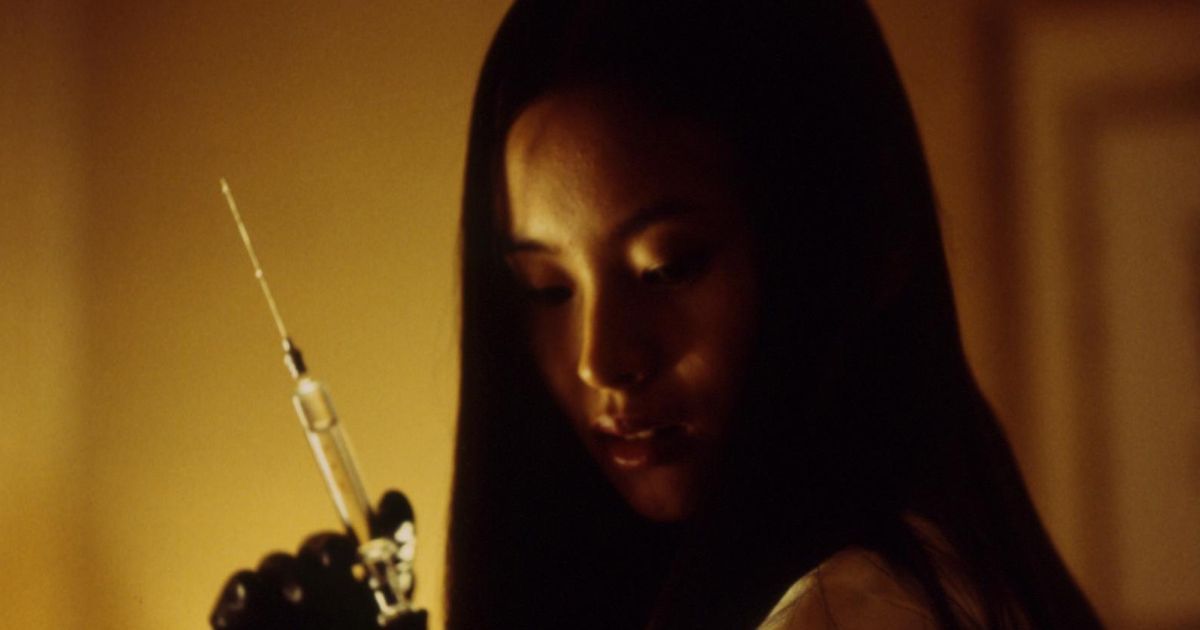 Eihi Shiina as Asami Yamazaki in a scene from Audition