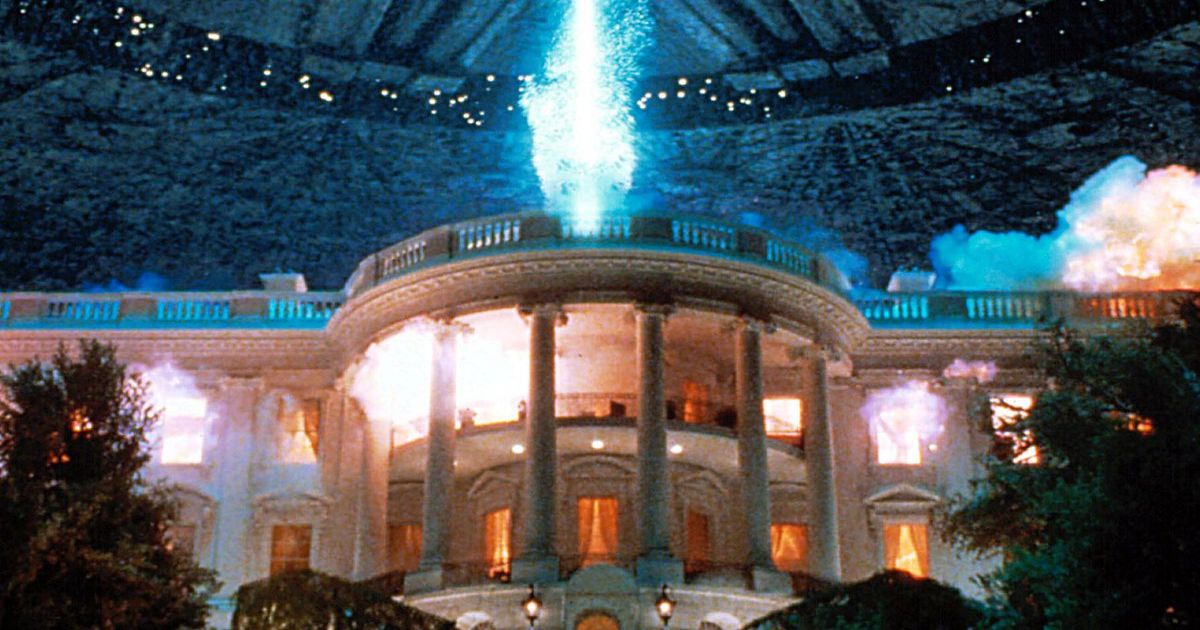 Independence Day white house explosion