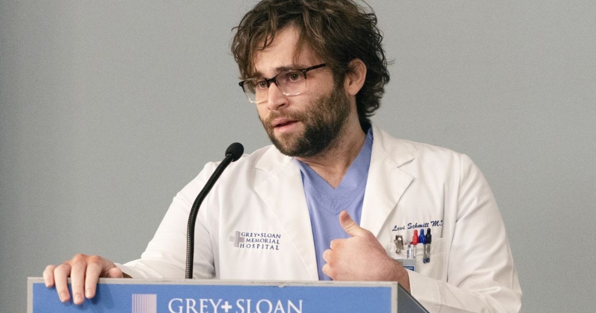Levi Schmitt in Grey's Anatomy