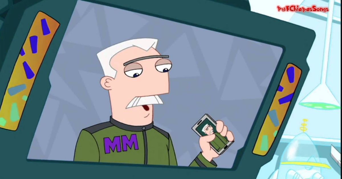 Major Monogram from Phineas and Ferb