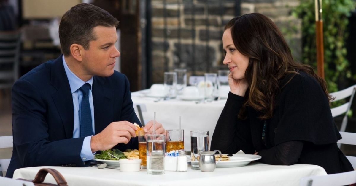 Matt Damon and Emily Blunt in The Adjustment Bureau (2011) (1)