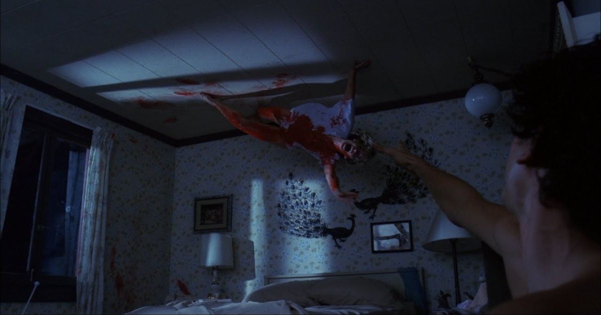 Tina's death from A Nightmare on Elm Street