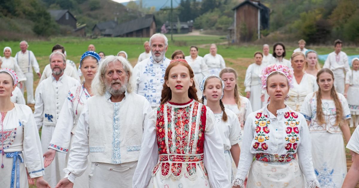 Members of the community in Midsommar