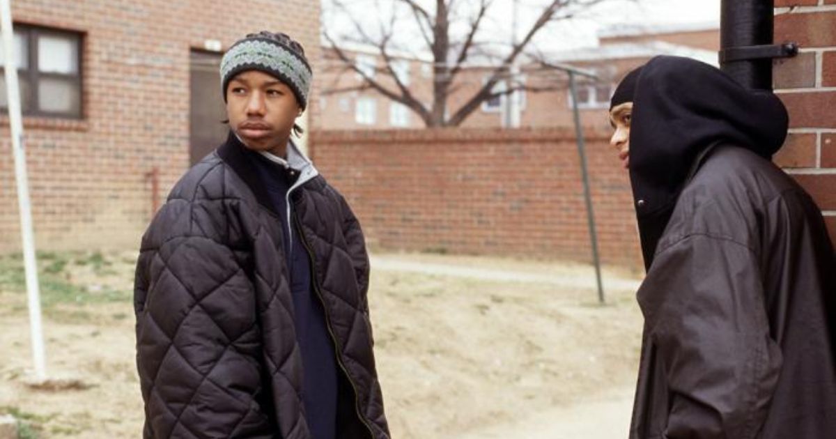 Michael B. Jordan as Wallace in HBO's The Wire