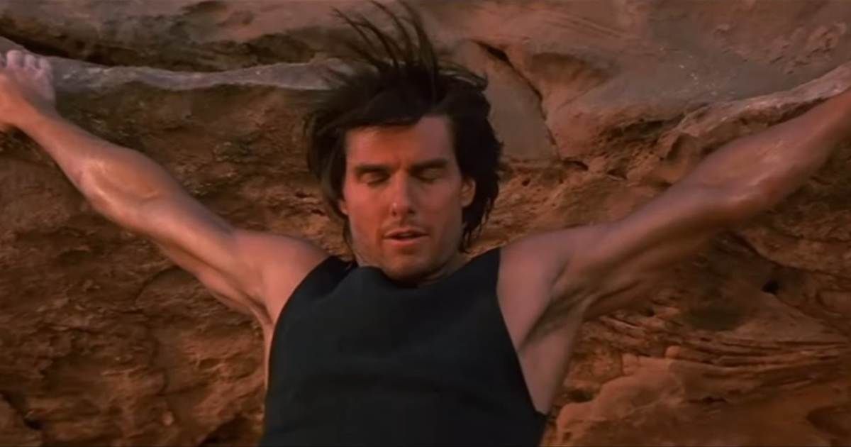 mission impossible II climb tom cruise