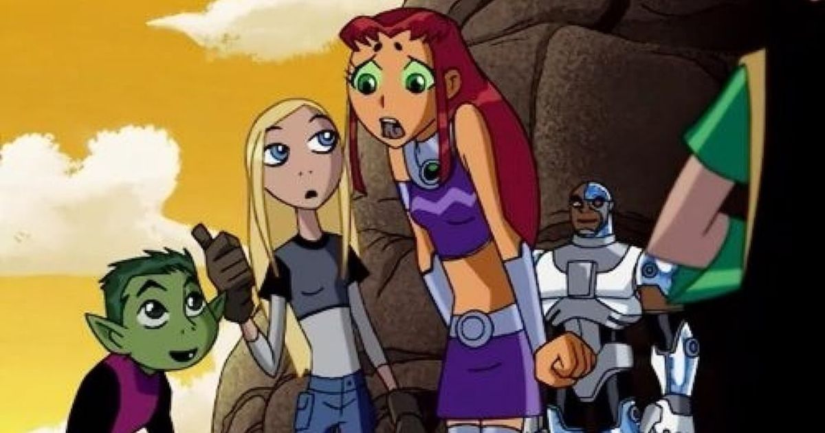 Most of the Teen Titans, including Terra