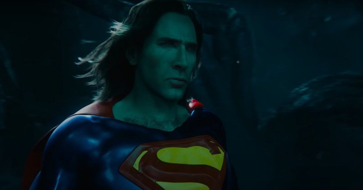 nicolas cage superman in the flash