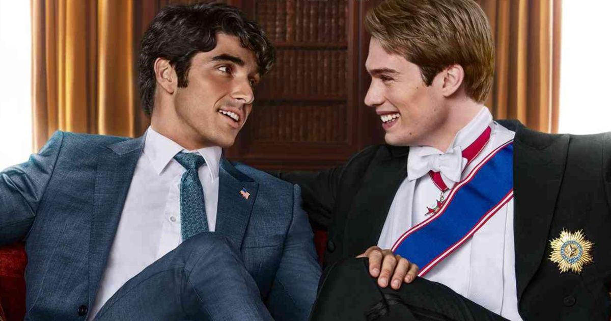 Taylor Zakhar Perez and Nicholas Galitzine in Red, White & Royal Blue (2023)