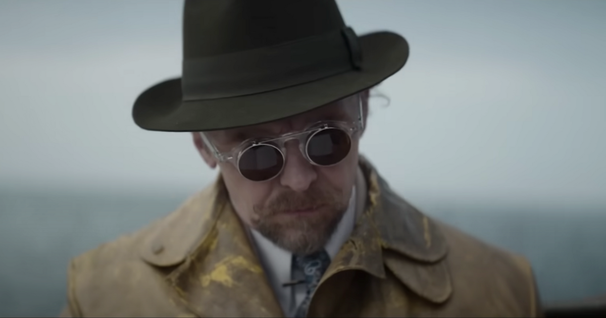 Simon Pegg's Film Trailer Turns Neil Gaiman into a Talking Mongoose