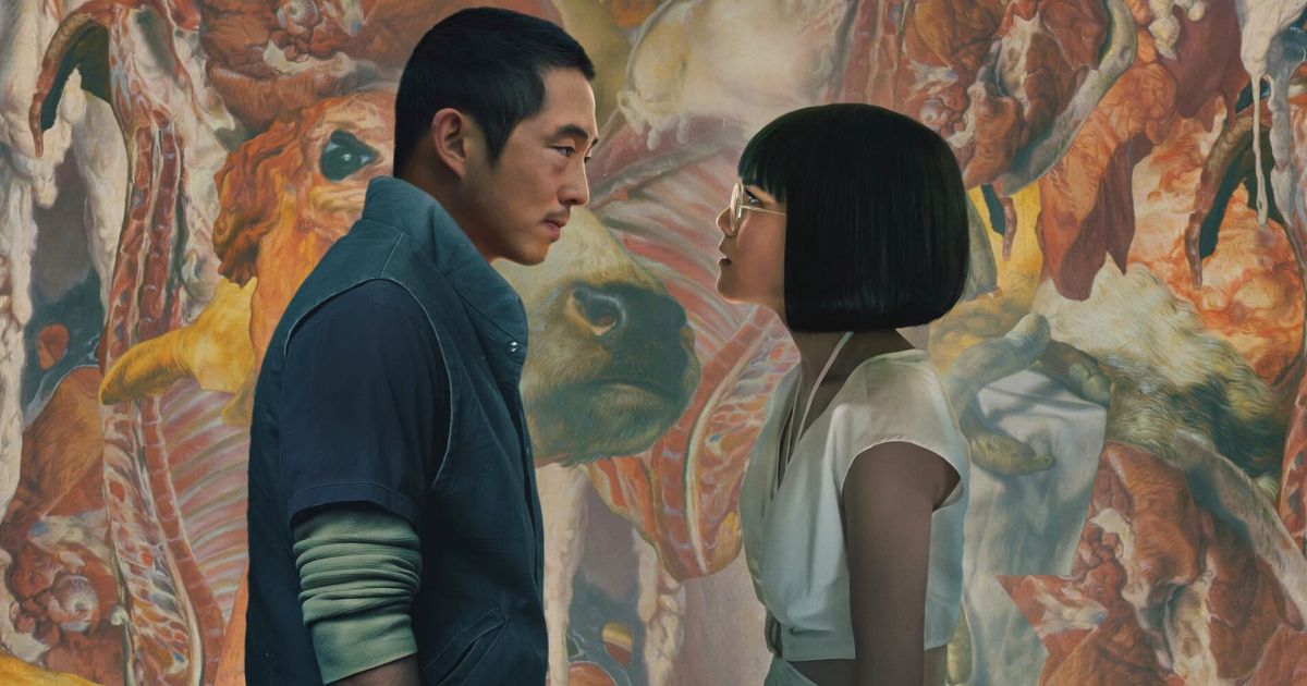 Steven Yeun and Ali Wong in Netflix's BEEF (2023)