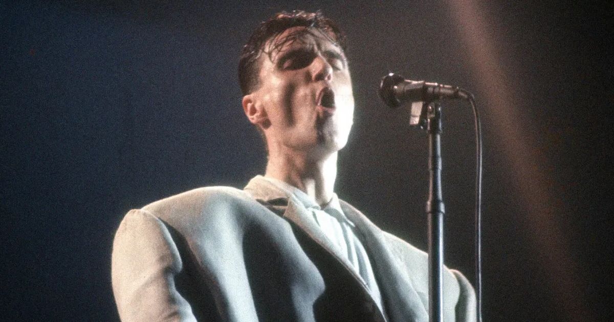 The Talking Heads in their documentary, Stop Making Sense.