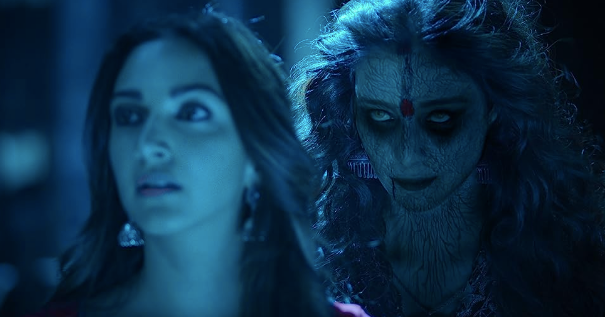 Tabu et Kiara Advani dans Bhool Bhulaiyaa 2