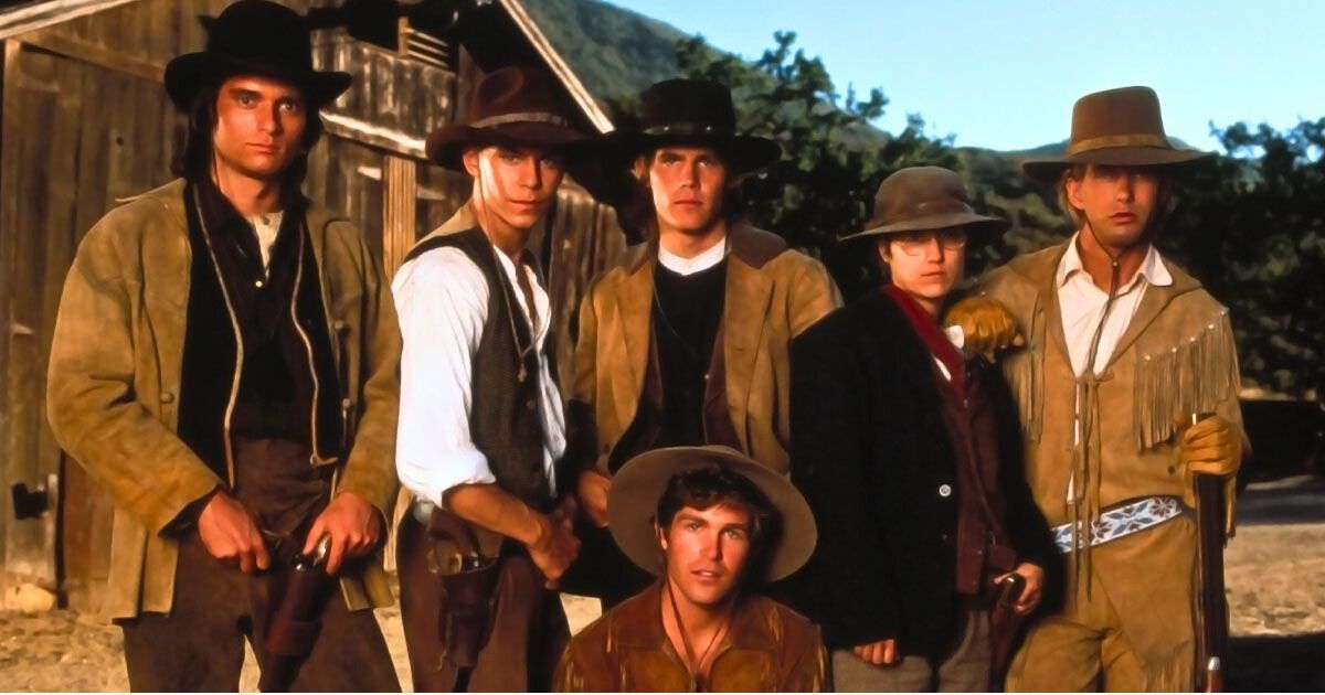 The cast of The Young Riders (1989)