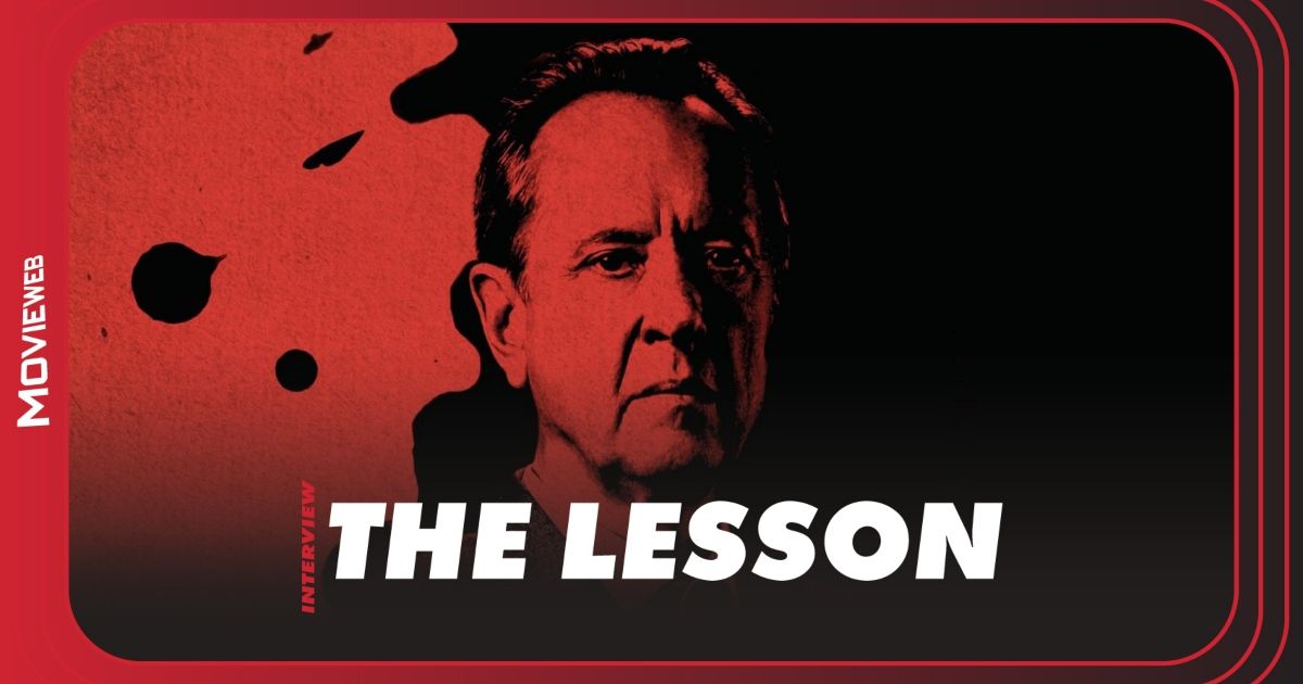 Exclusive: The Great Richard E. Grant Gives Viewers The Lesson