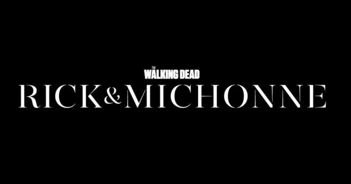 Michonne logo and Rick walking dead
