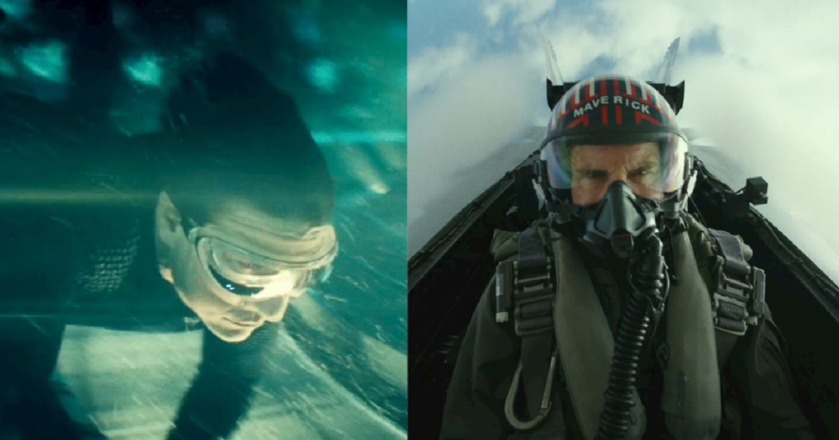 Tom Cruise underwater & in the air