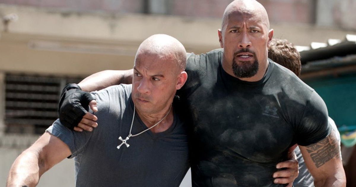 Vin Diesel and The Rock