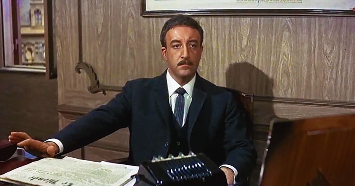 Peter Sellers in The Pink Panther