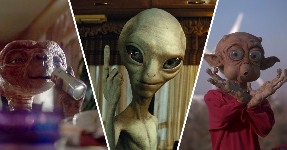 10 Movie Aliens We Want to Have a Drink With
