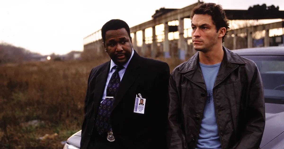 Bunk and McNulty in The Wire