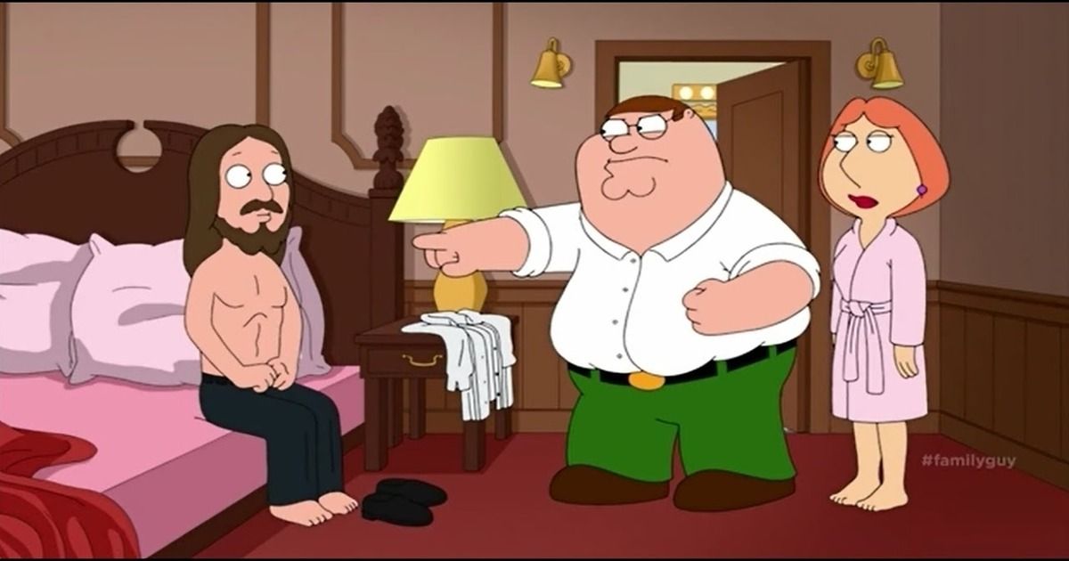 Family Guy Peter Lois Jesus