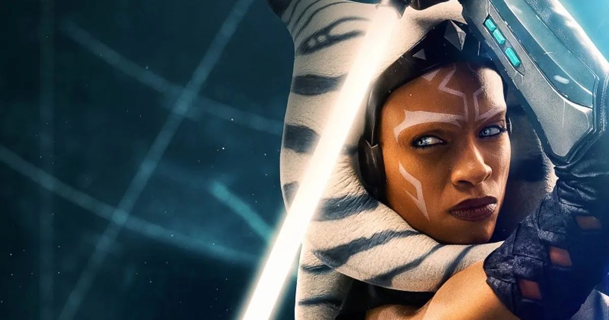 Rosario Dawson in a promotional image for Ahsoka.