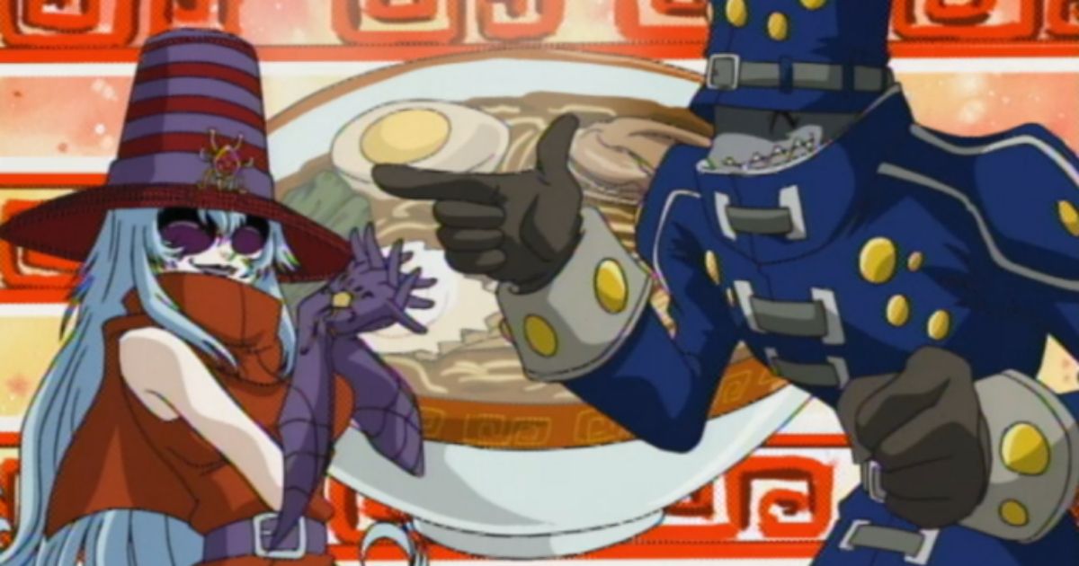 Arukenimon and Mummymon in Digimon Adventure 02