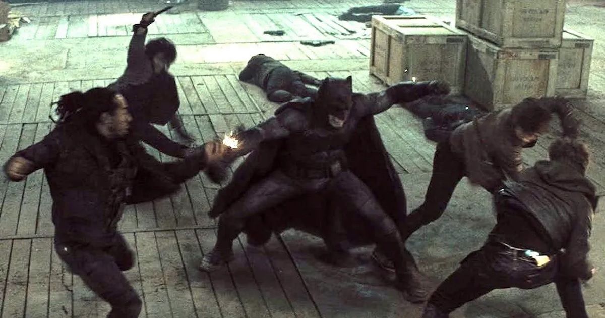 BvS_Batman Fights