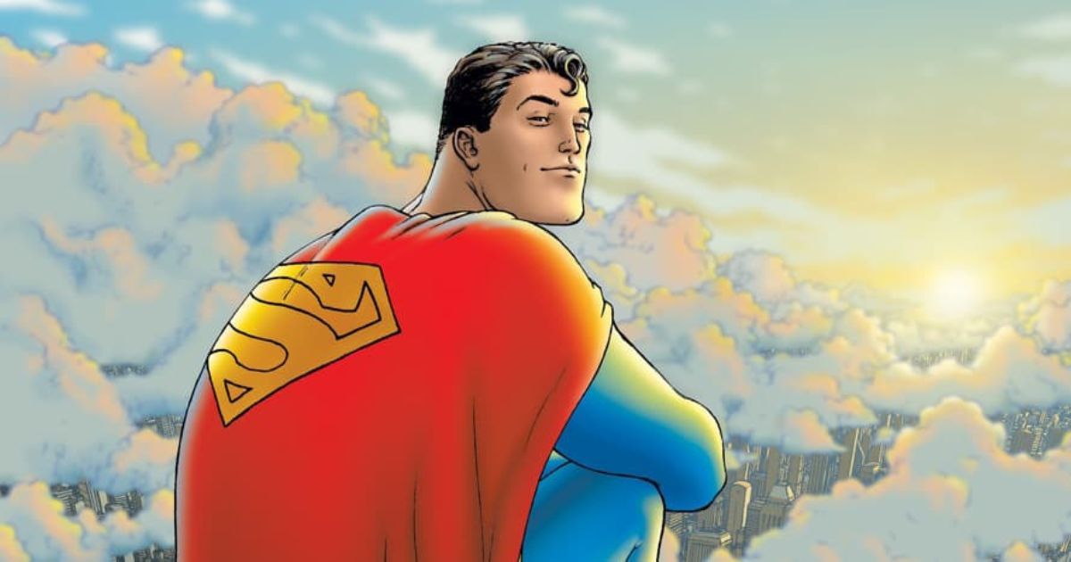 Clark Kent as Superman in All-Star Superman Cover