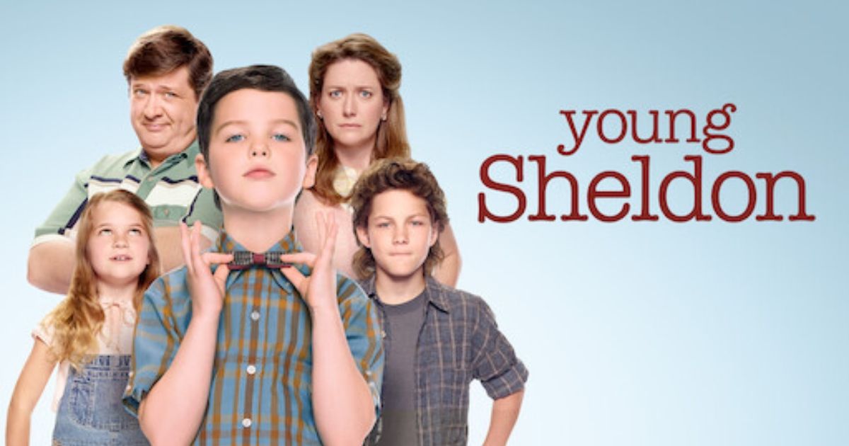 Cast poster for Young Sheldon