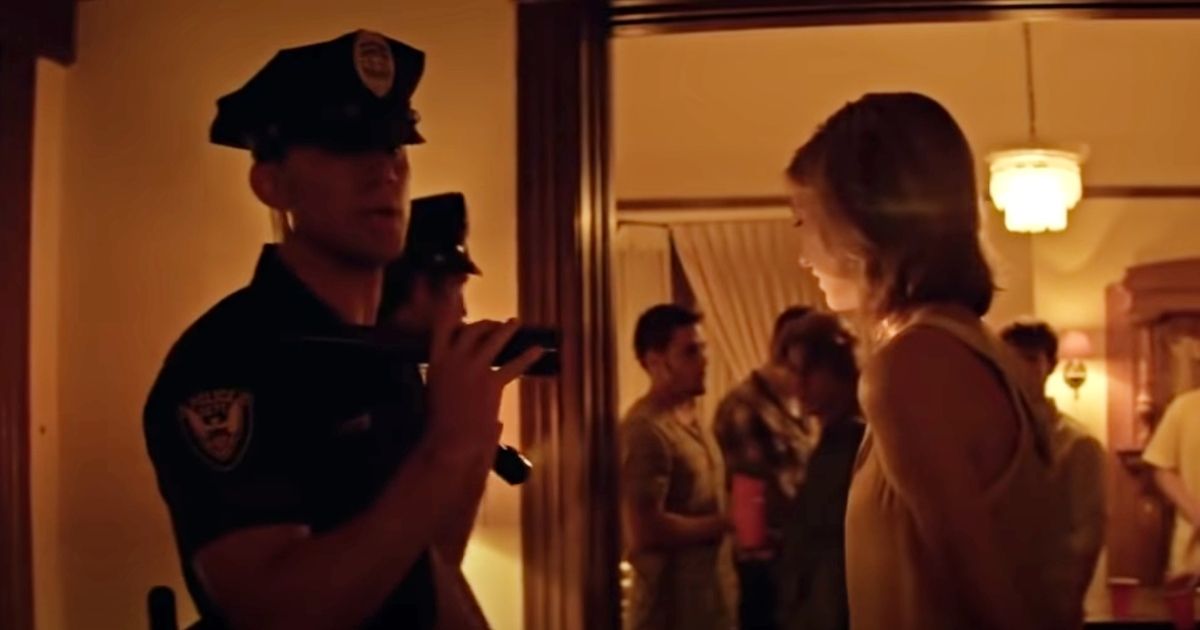 Cop scene in Magic Mike