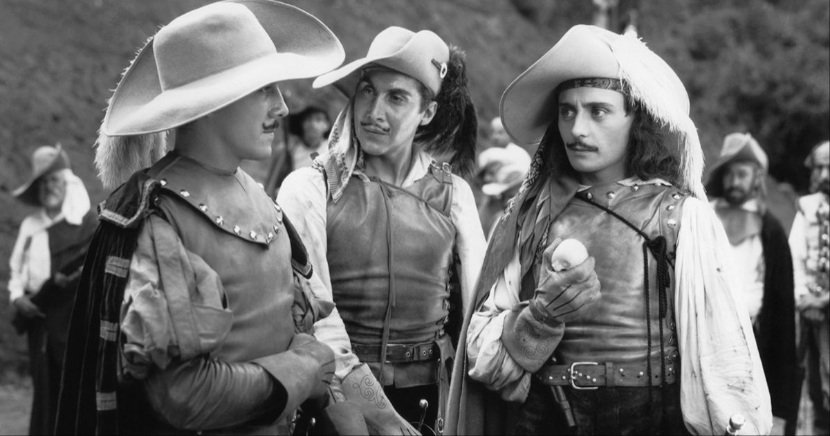 A scene from the Mexican swashbuckling film, Cruz Diablo (1934)