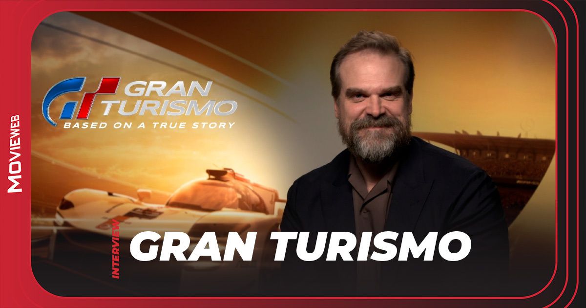 David Harbour Gran Turismo Interview with MovieWeb