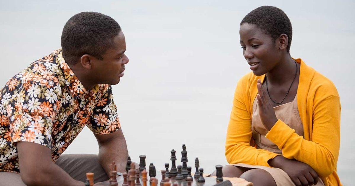 David Oyelewo as a chess teacher in Queen of Katwe