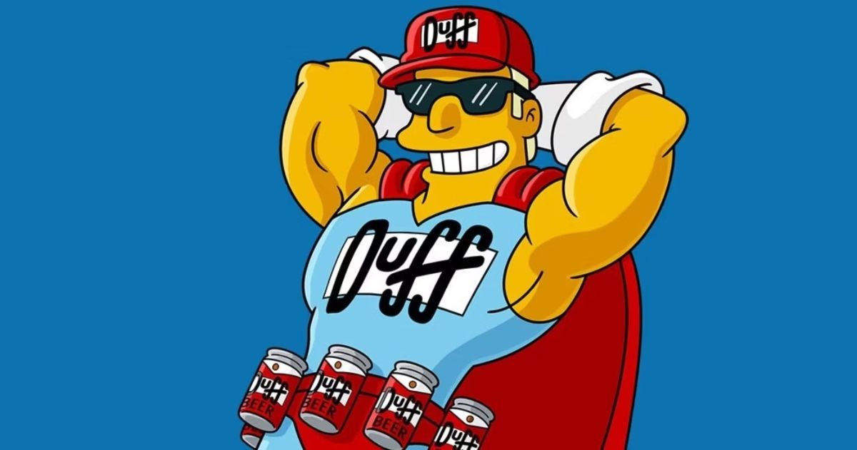 Duffman in The Simpsons