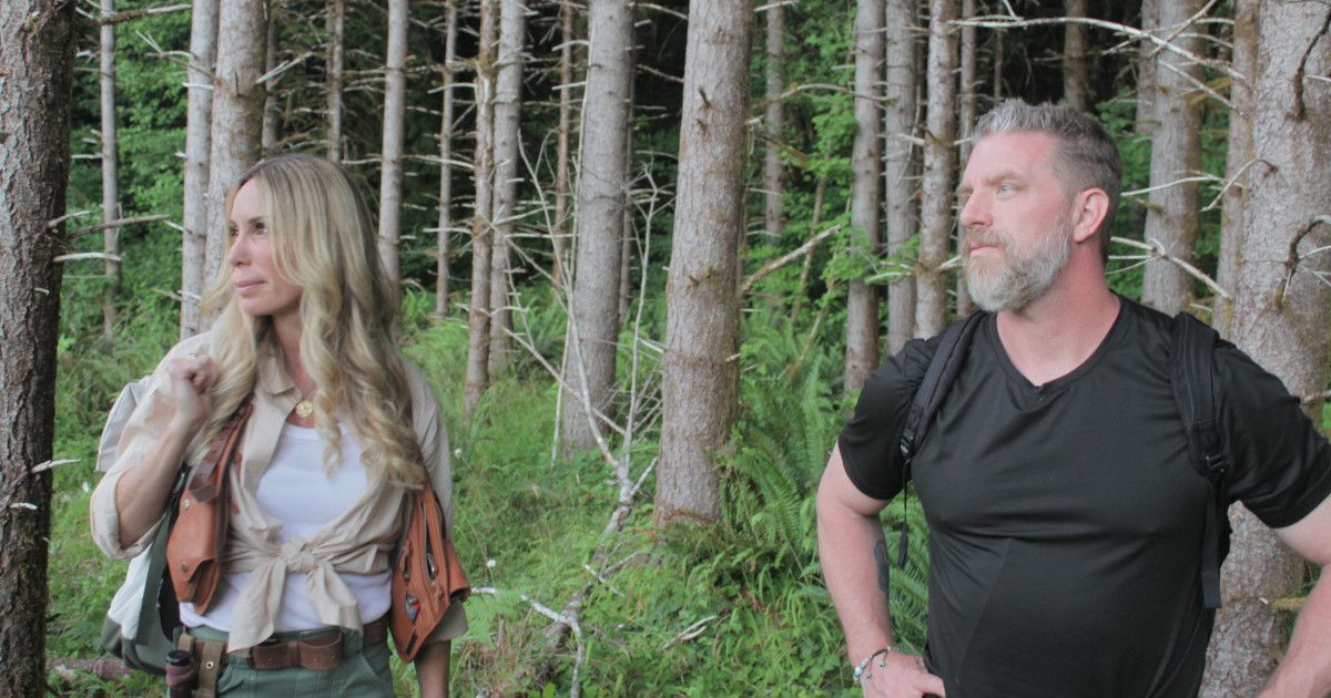 Mireya Mayor e Ronny Le Blanc em Expedition Bigfoot