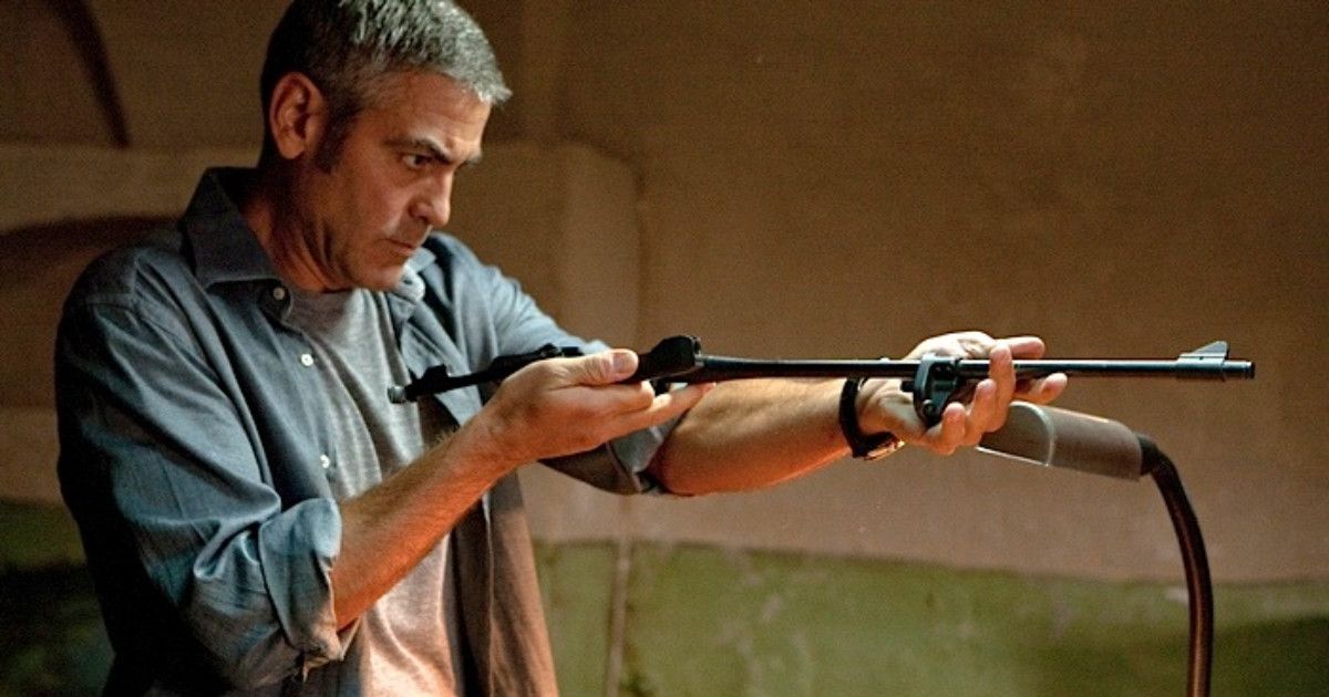 George Clooney in The American